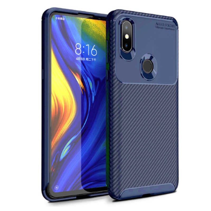Xiaomi Mi Mix 3 Uyumlu Kılıf Zore Negro Silikon Kapak
