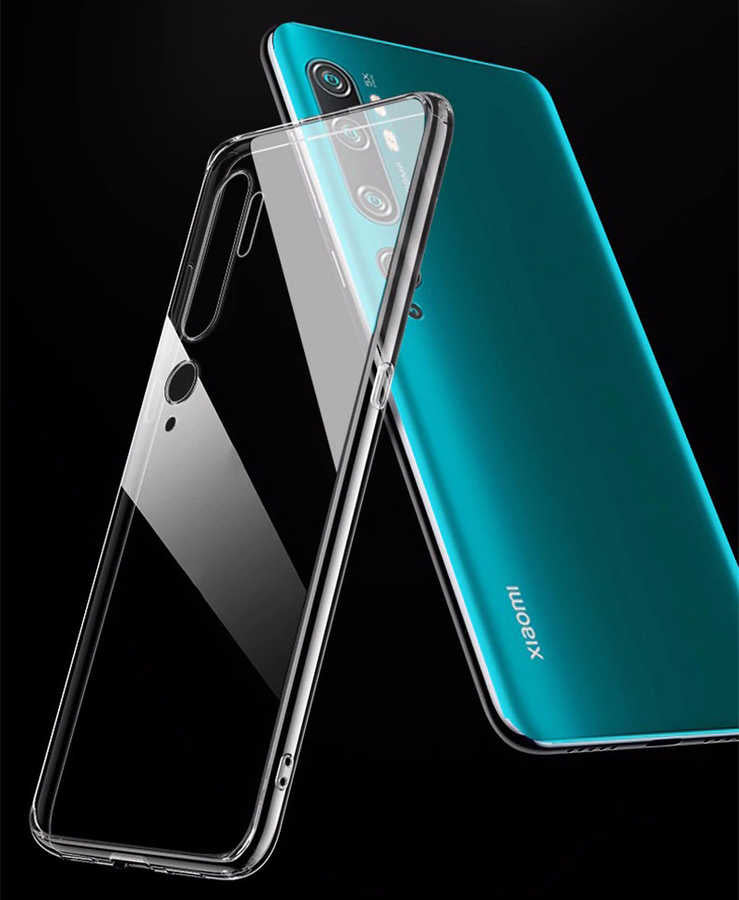 Xiaomi Mi Note 10 Uyumlu Kılıf Zore Süper Silikon Kapak