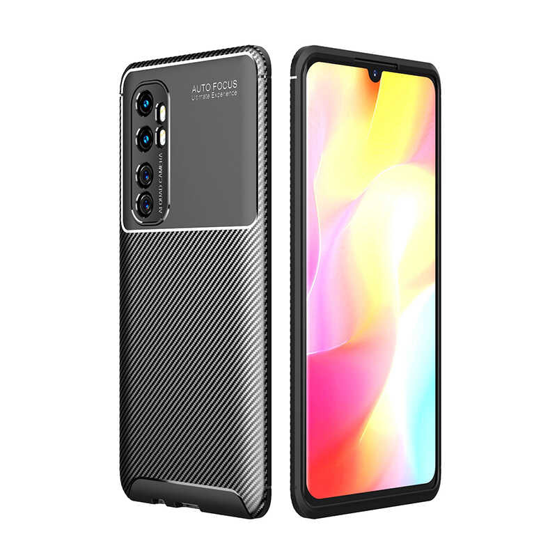 Xiaomi Mi Note 10 Lite Uyumlu Kılıf Zore Negro Silikon Kapak