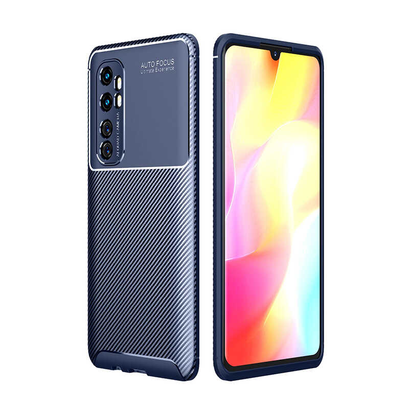 Xiaomi Mi Note 10 Lite Uyumlu Kılıf Zore Negro Silikon Kapak