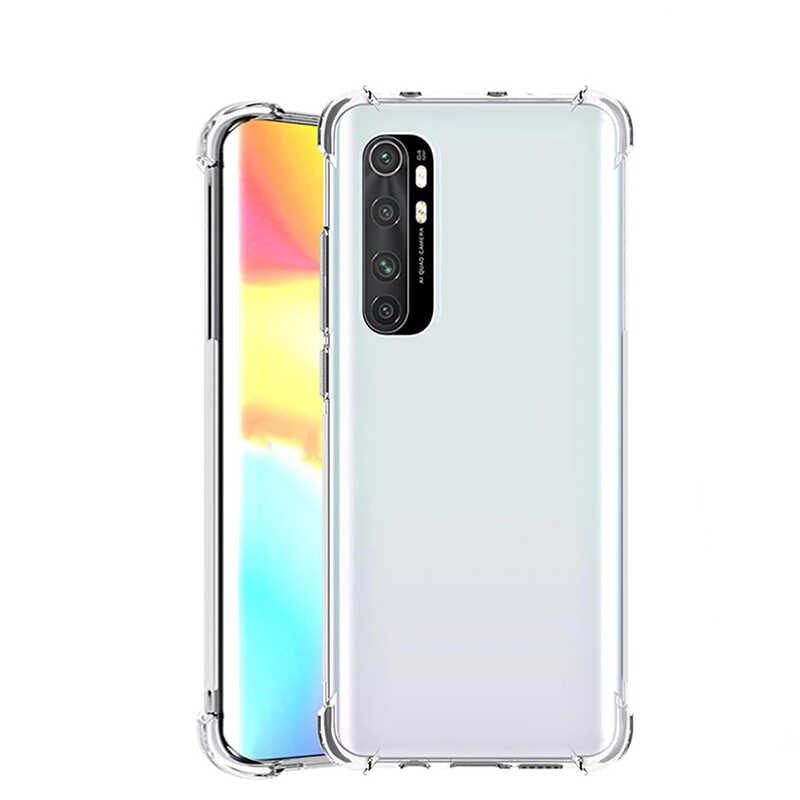 Xiaomi Mi Note 10 Lite Uyumlu Kılıf Zore Nitro Anti Shock Silikon