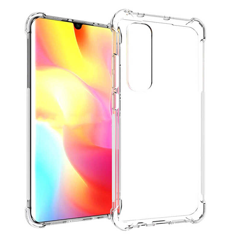 Xiaomi Mi Note 10 Lite Uyumlu Kılıf Zore Nitro Anti Shock Silikon