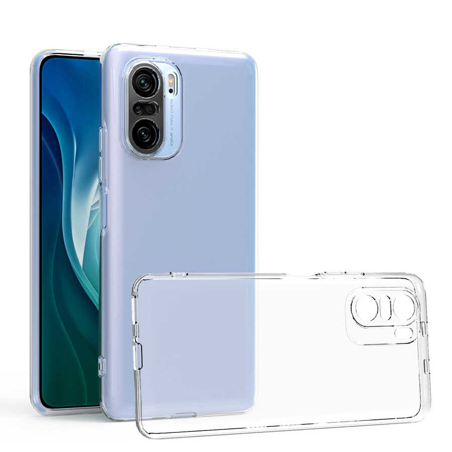 Xiaomi Poco F3 Uyumlu Kılıf Zore Kamera Korumalı Süper Silikon Kapak