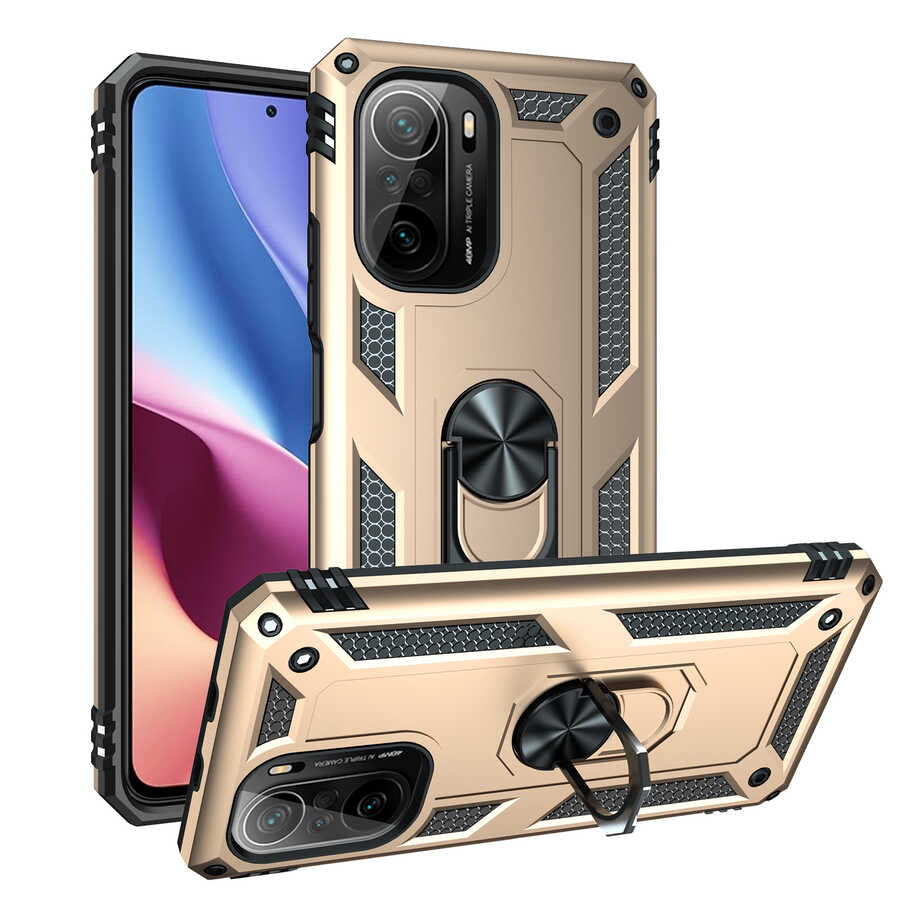 Xiaomi Poco F3 Uyumlu Kılıf Zore Vega Kapak