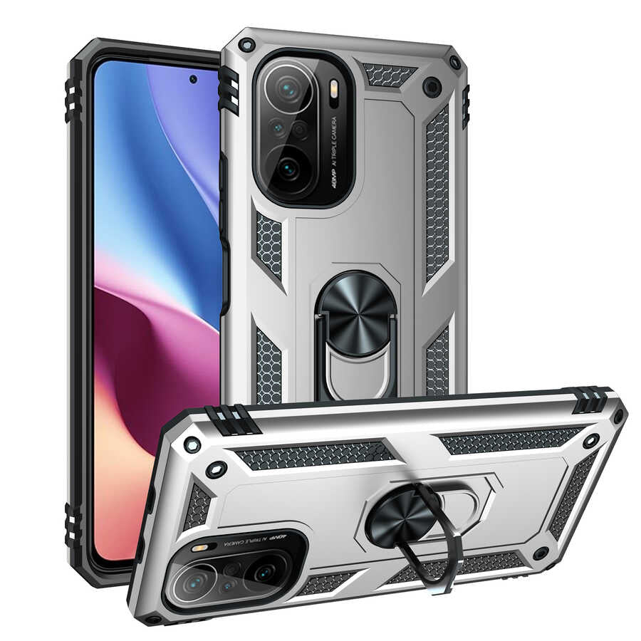 Xiaomi Poco F3 Uyumlu Kılıf Zore Vega Kapak