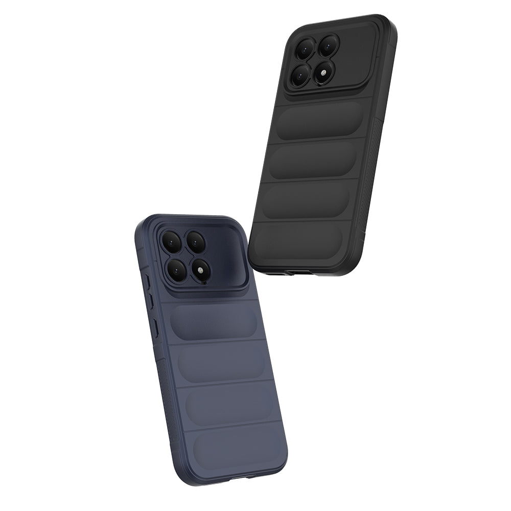 Xiaomi Poco F8 Pro Uyumlu Kılıf Esnek TPU Oyuklu Arka Yüzey Tasarımlı Zore Etnik Silikon Kapak