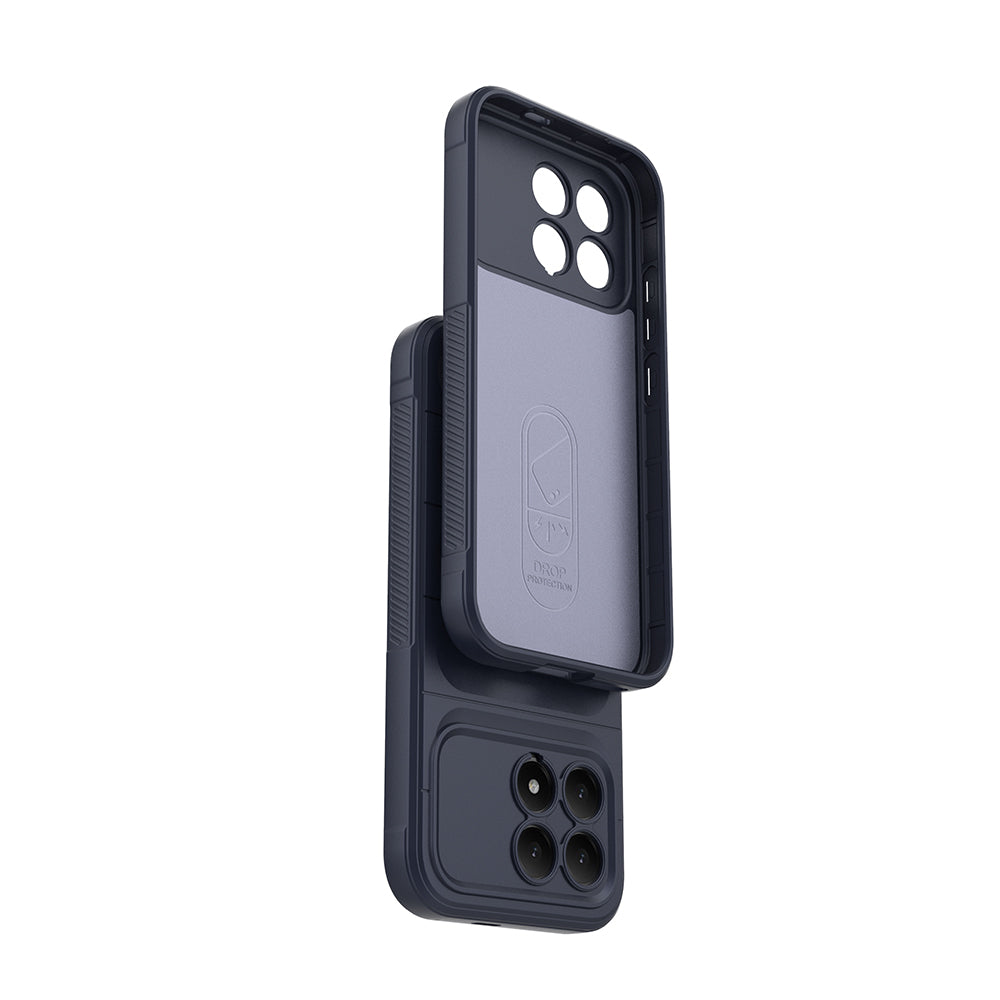 Xiaomi Poco F8 Pro Uyumlu Kılıf Esnek TPU Oyuklu Arka Yüzey Tasarımlı Zore Etnik Silikon Kapak