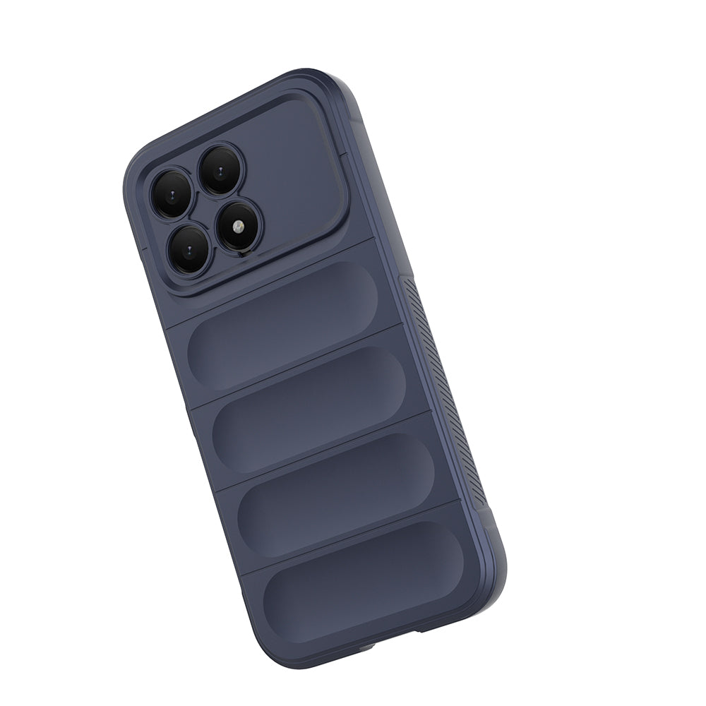 Xiaomi Poco F8 Pro Uyumlu Kılıf Esnek TPU Oyuklu Arka Yüzey Tasarımlı Zore Etnik Silikon Kapak