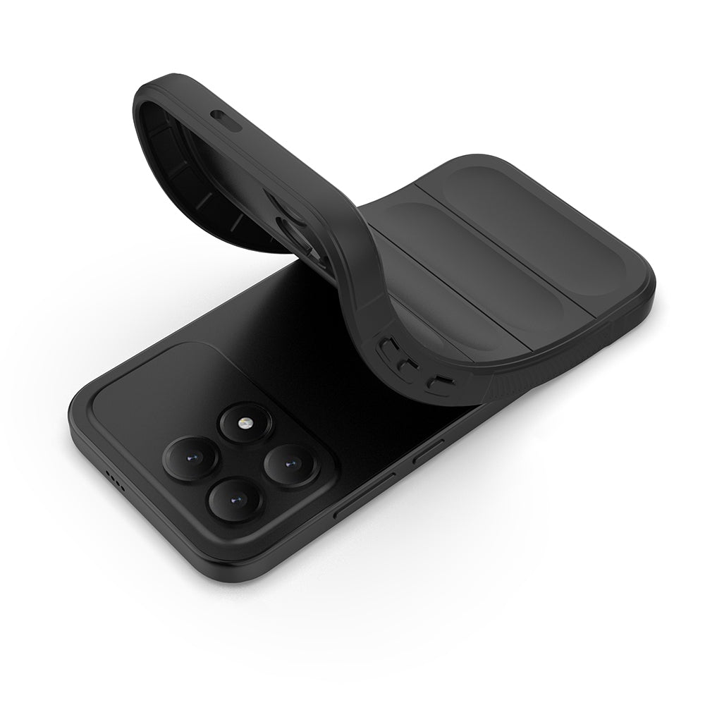 Xiaomi Poco F8 Pro Uyumlu Kılıf Esnek TPU Oyuklu Arka Yüzey Tasarımlı Zore Etnik Silikon Kapak