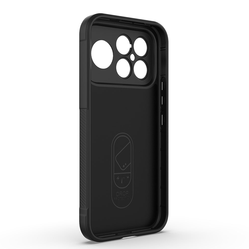 Xiaomi Poco F8 Ultra Uyumlu Kılıf Esnek TPU Oyuklu Arka Yüzey Tasarımlı Zore Etnik Silikon Kapak