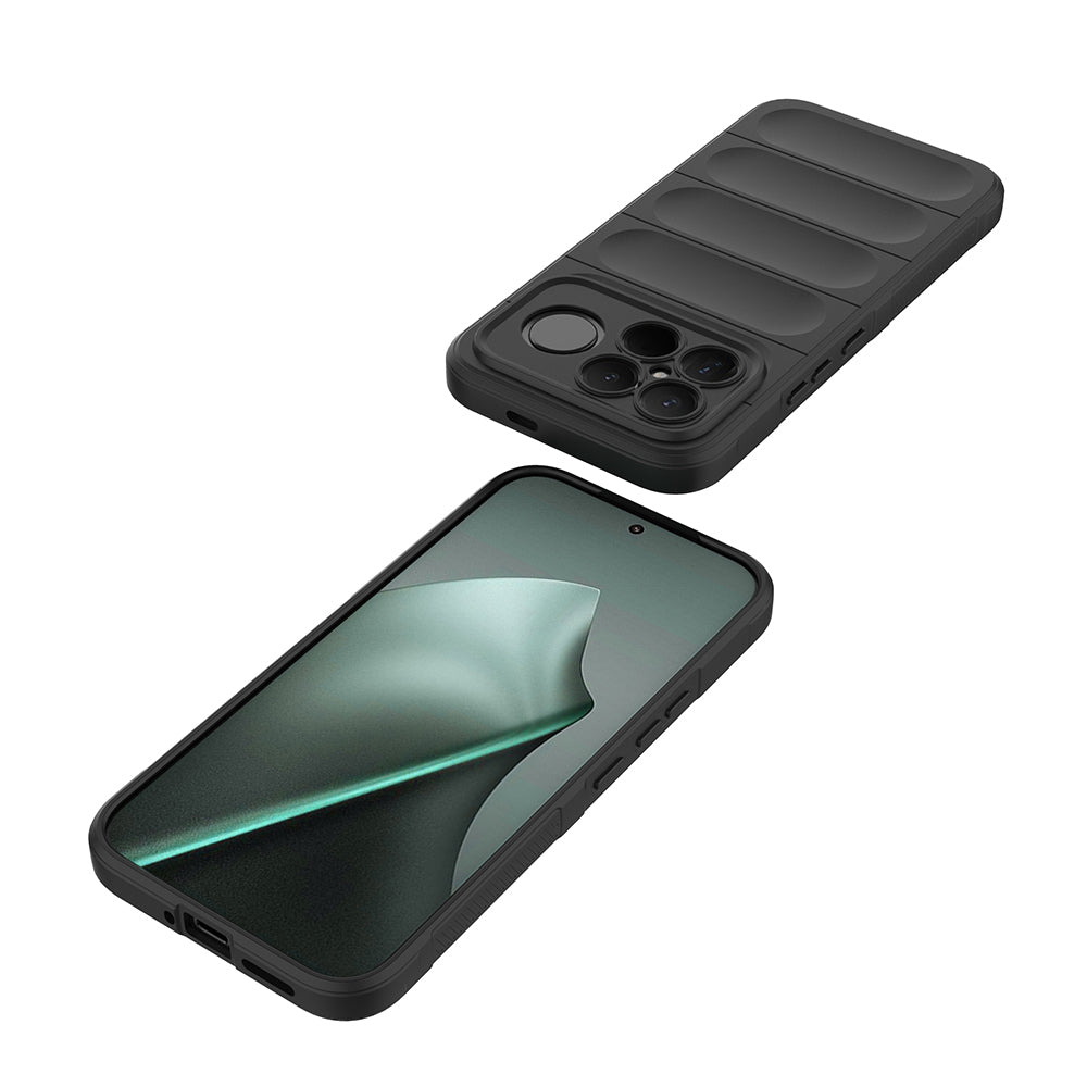 Xiaomi Poco F8 Ultra Uyumlu Kılıf Esnek TPU Oyuklu Arka Yüzey Tasarımlı Zore Etnik Silikon Kapak