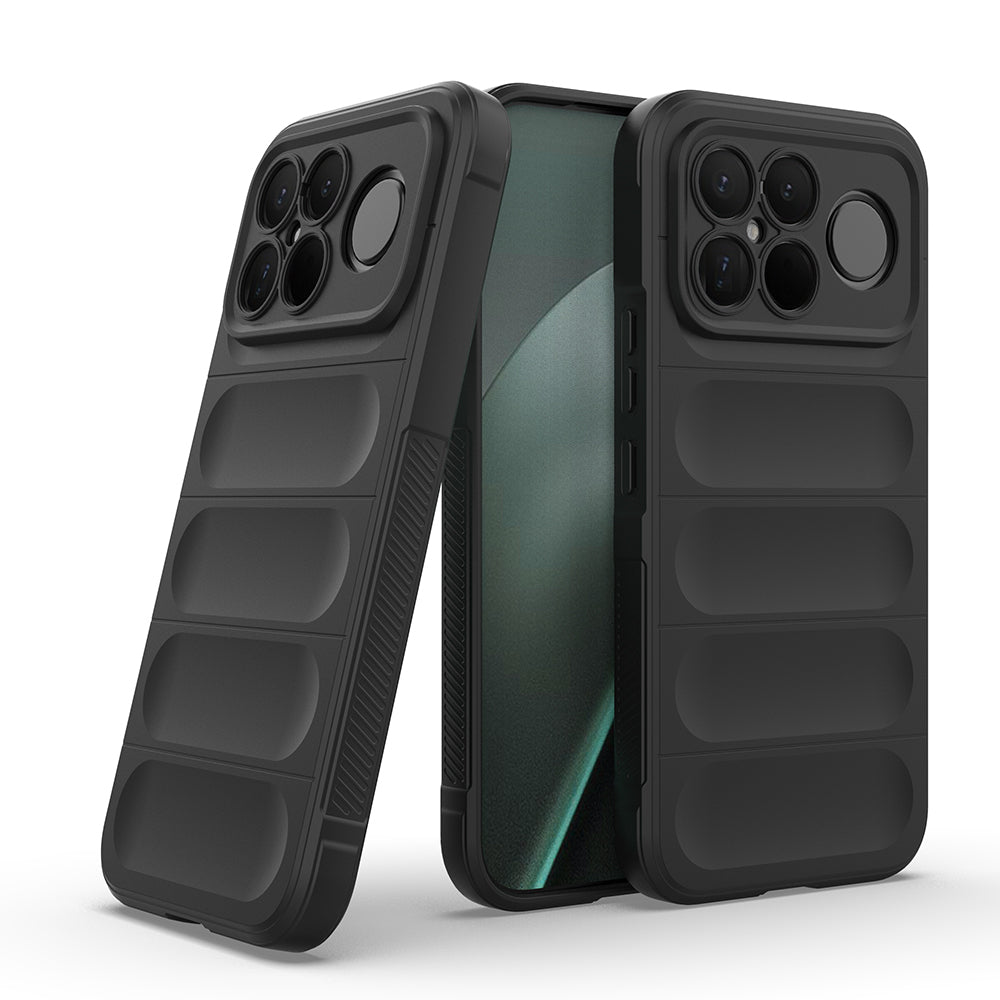 Xiaomi Poco F8 Ultra Uyumlu Kılıf Esnek TPU Oyuklu Arka Yüzey Tasarımlı Zore Etnik Silikon Kapak
