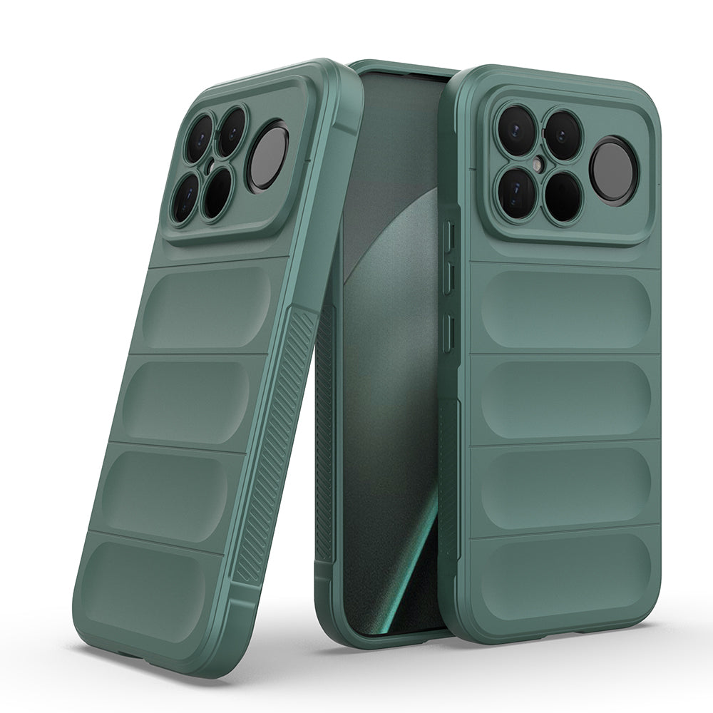 Xiaomi Poco F8 Ultra Uyumlu Kılıf Esnek TPU Oyuklu Arka Yüzey Tasarımlı Zore Etnik Silikon Kapak