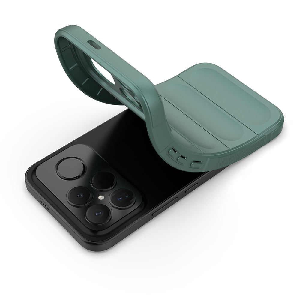 Xiaomi Poco F8 Ultra Uyumlu Kılıf Esnek TPU Oyuklu Arka Yüzey Tasarımlı Zore Etnik Silikon Kapak