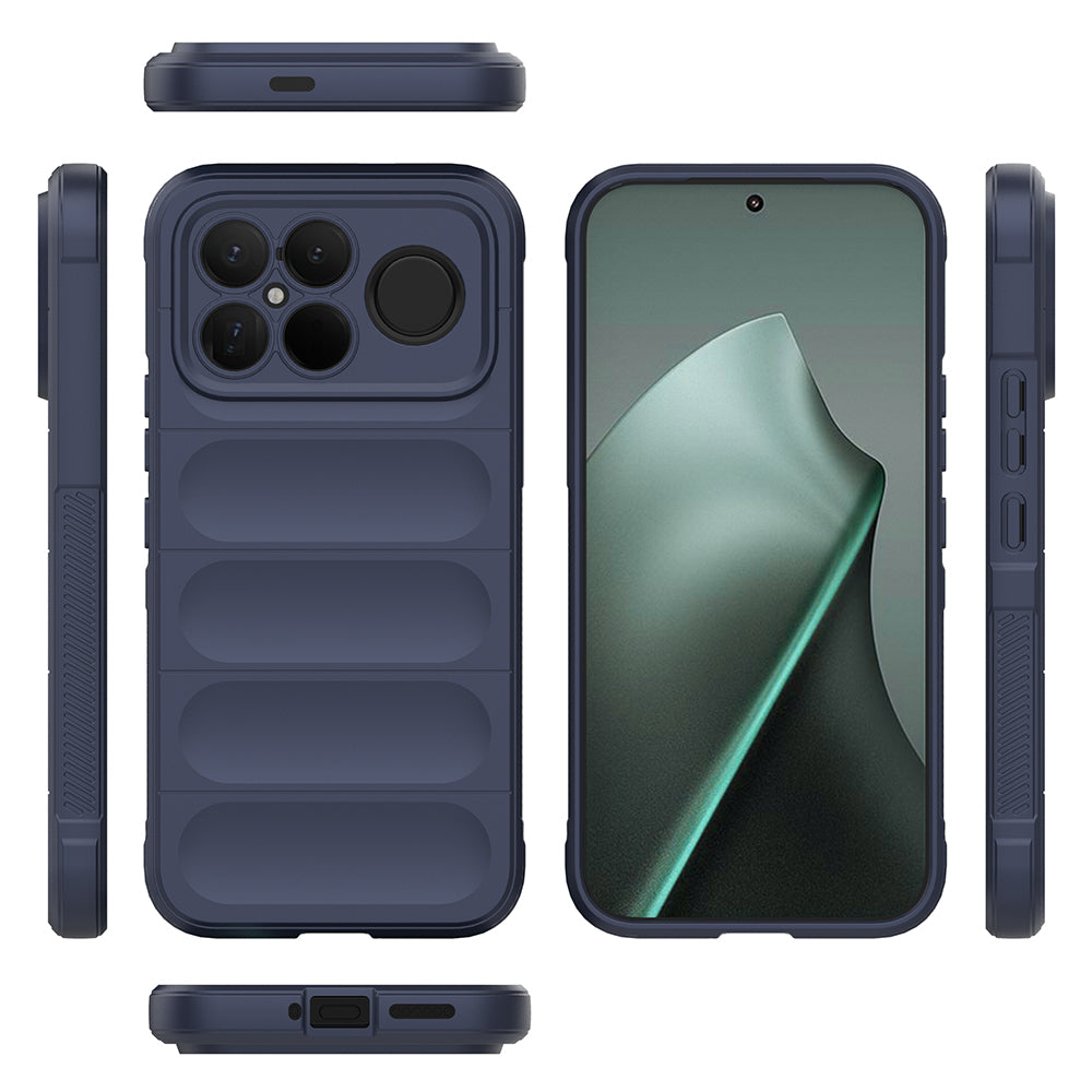 Xiaomi Poco F8 Ultra Uyumlu Kılıf Esnek TPU Oyuklu Arka Yüzey Tasarımlı Zore Etnik Silikon Kapak