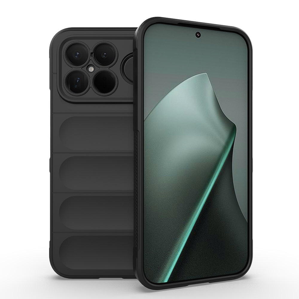 Xiaomi Poco F8 Ultra Uyumlu Kılıf Esnek TPU Oyuklu Arka Yüzey Tasarımlı Zore Etnik Silikon Kapak