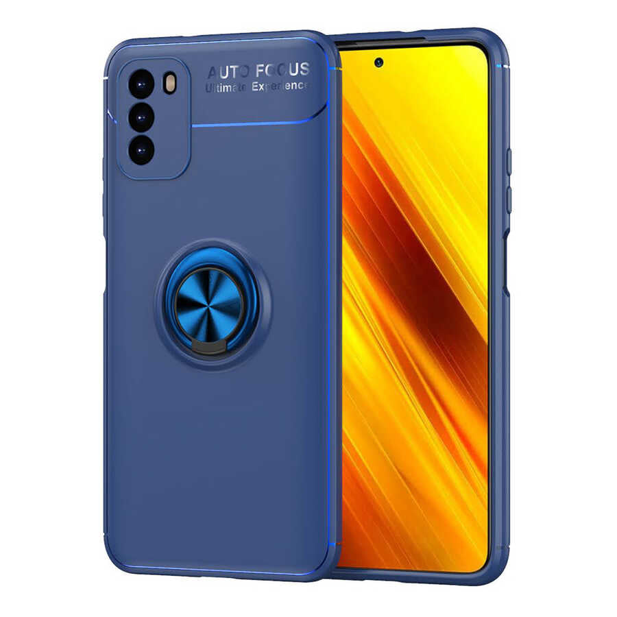 Xiaomi Poco M3 Uyumlu Kılıf Zore Ravel Silikon Kapak
