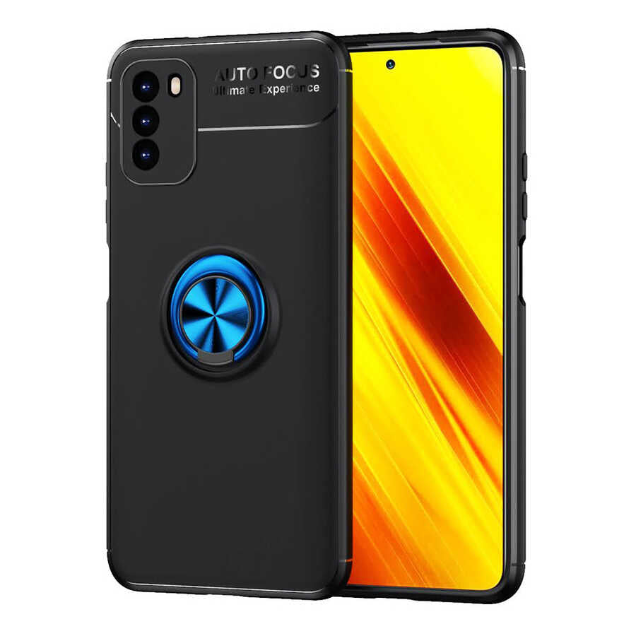 Xiaomi Poco M3 Uyumlu Kılıf Zore Ravel Silikon Kapak