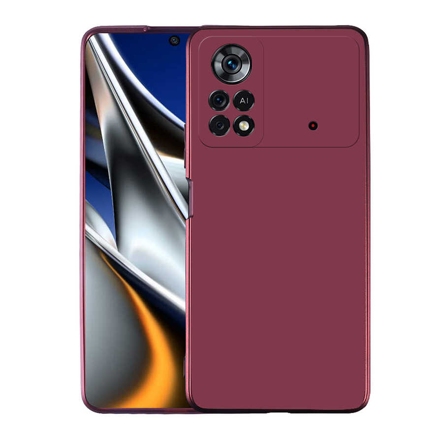 Xiaomi Poco M4 Pro 4G Uyumlu Kılıf Zore Premier Silikon Kapak