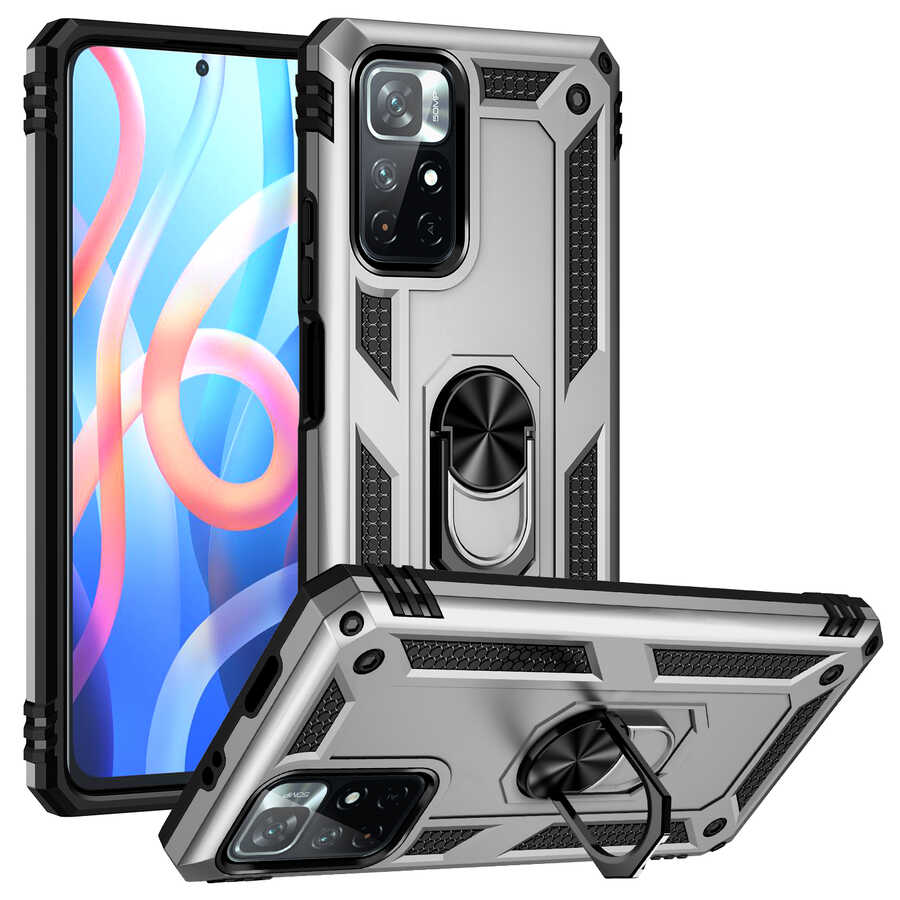 Xiaomi Poco M4 Pro 5G Uyumlu Kılıf Zore Vega Kapak