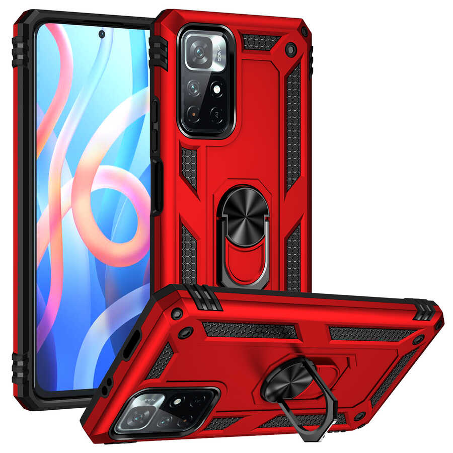Xiaomi Poco M4 Pro 5G Uyumlu Kılıf Zore Vega Kapak