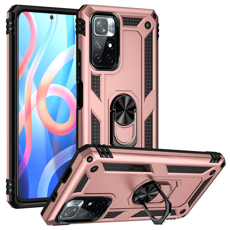 Xiaomi Poco M4 Pro 5G Uyumlu Kılıf Zore Vega Kapak