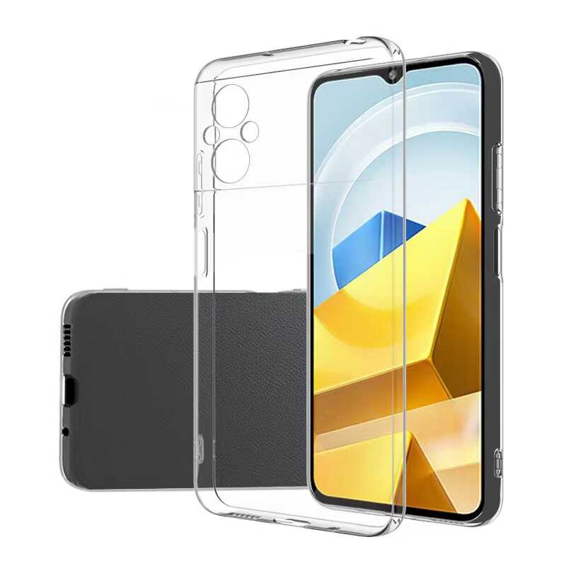 Xiaomi Poco M5 Uyumlu Kılıf Zore Süper Silikon Kapak