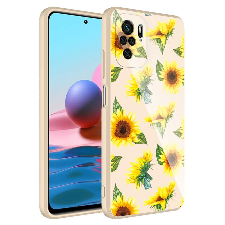 Xiaomi Poco M5S Uyumlu Kılıf Kamera Korumalı Desenli Sert Silikon Zore Epoksi Kapak