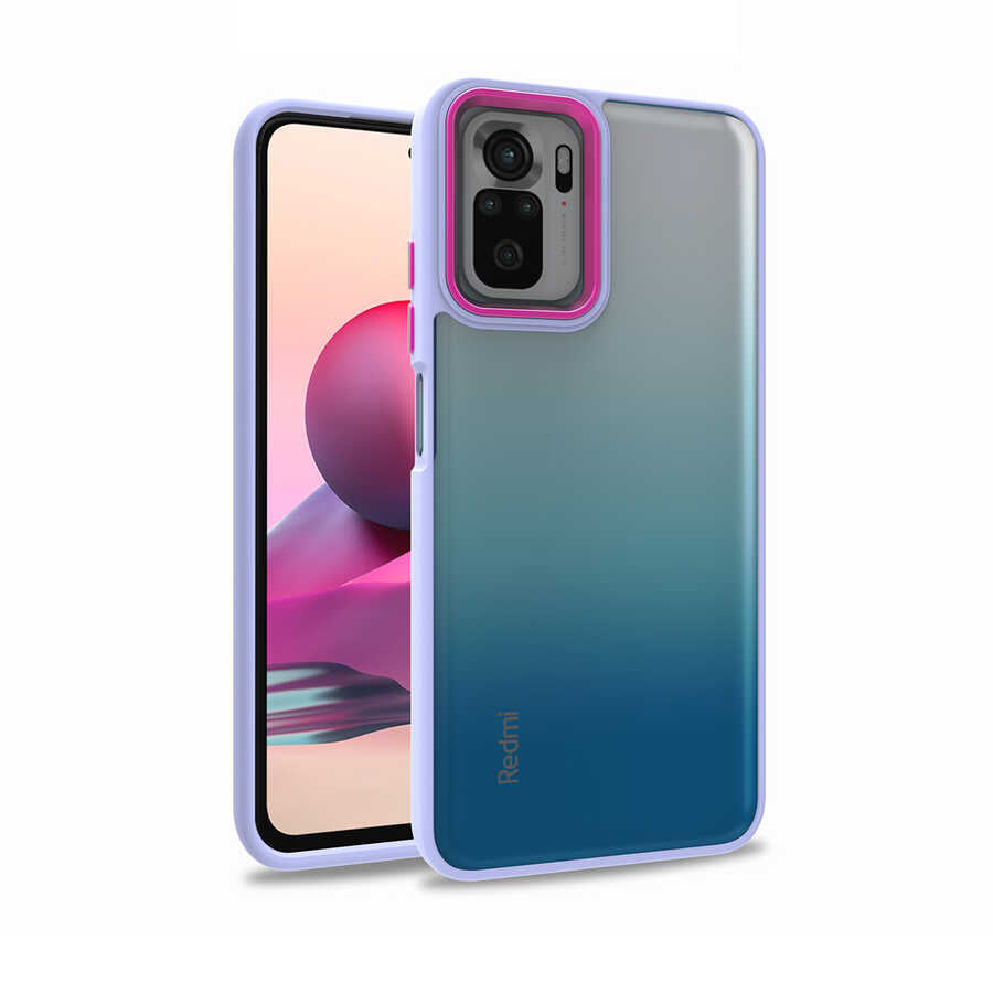 Xiaomi Poco M5S Uyumlu Kılıf Zore Flora Kapak