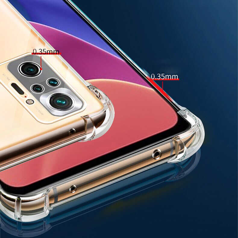 Xiaomi Poco M5S Uyumlu Kılıf Zore Kamera Korumalı Nitro Anti Shock Silikon