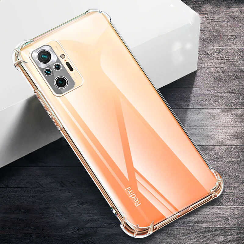 Xiaomi Poco M5S Uyumlu Kılıf Zore Kamera Korumalı Nitro Anti Shock Silikon