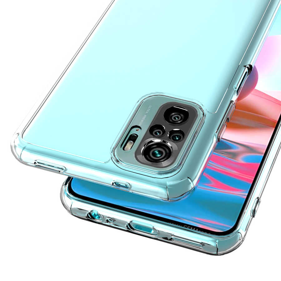 Xiaomi Poco M5S Uyumlu Kılıf Zore Kamera Korumalı Süper Silikon Kapak