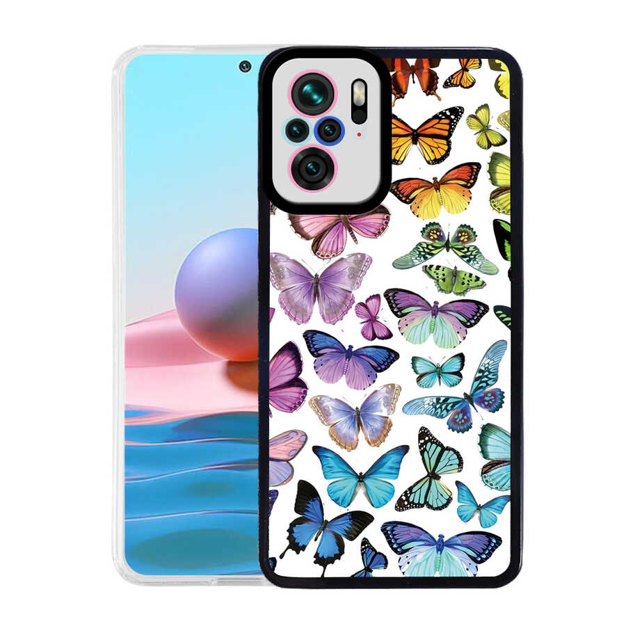 Xiaomi Poco M5S Uyumlu Kılıf Zore M-Fit Desenli Kapak
