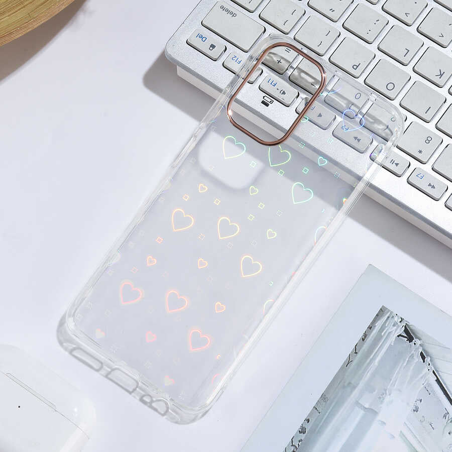 Xiaomi Poco M5S Uyumlu Kılıf Zore Sidney Desenli Sert Kapak