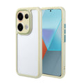 Xiaomi Poco M6 Pro 4G Uyumlu Kılıf Kamera Korumalı Renkli Kenar ve Çerçeve Tasarımlı Zore Vitamin Kapak