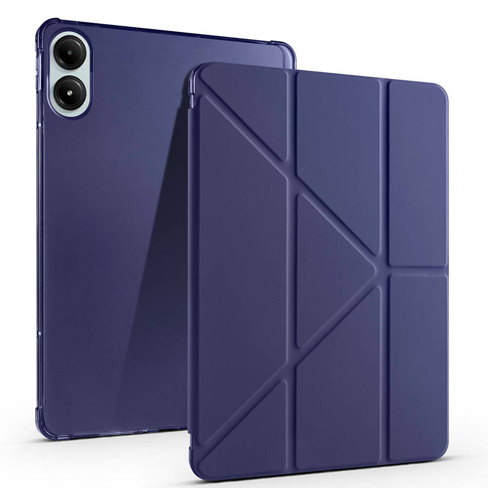 Xiaomi Poco Pad Uyumlu Kılıf Zore Tri Folding Kalem Bölmeli Standlı Kılıf