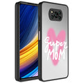 Xiaomi Poco X3 Uyumlu Kılıf Aynalı Desenli Kamera Korumalı Parlak Zore Mirror Kapak