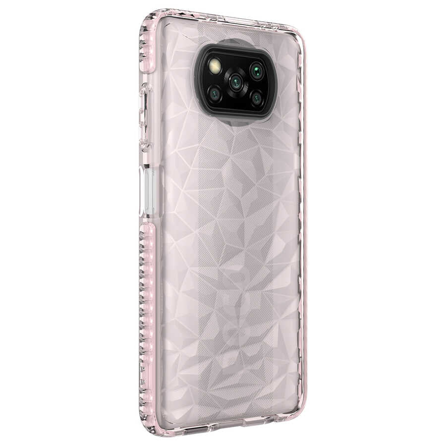 Xiaomi Poco X3 Uyumlu Kılıf Zore Buzz Kapak