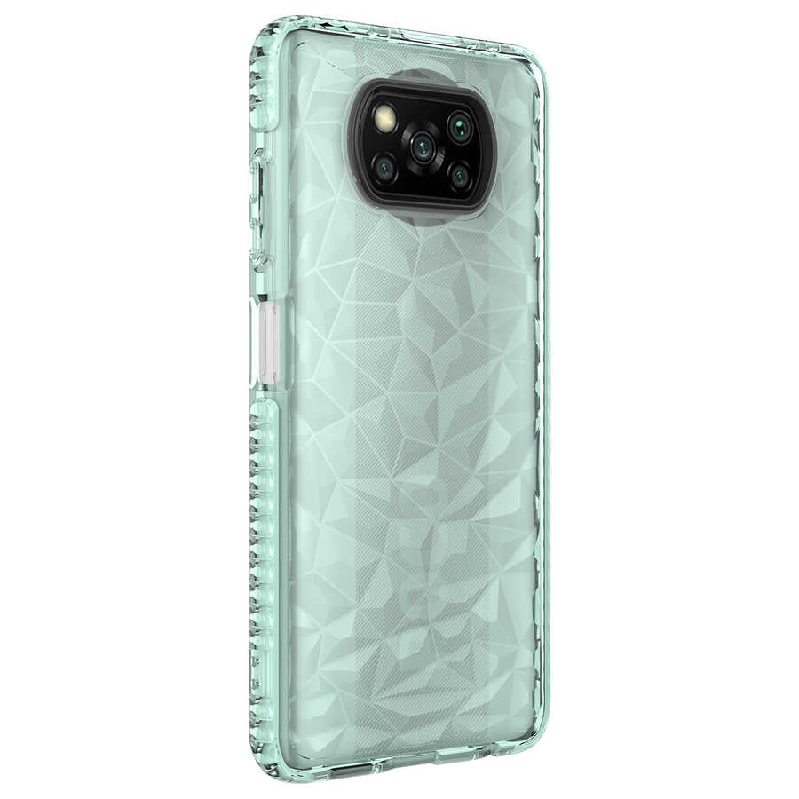 Xiaomi Poco X3 Uyumlu Kılıf Zore Buzz Kapak