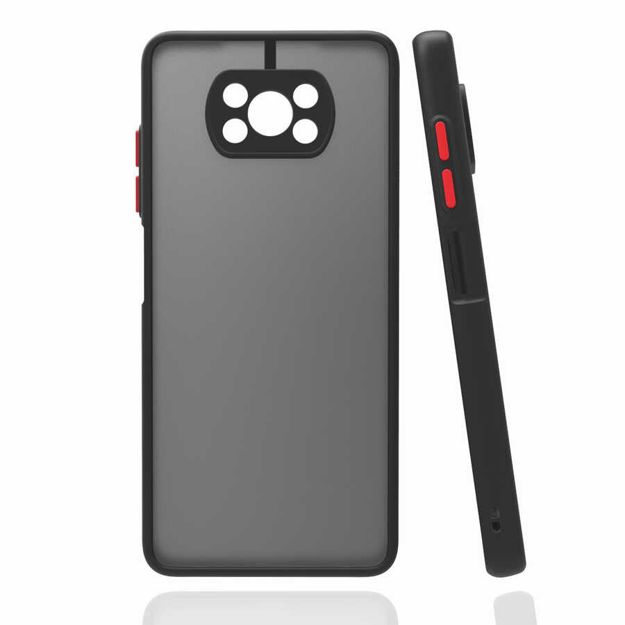 Xiaomi Poco X3 Uyumlu Kılıf Zore Hux Kapak