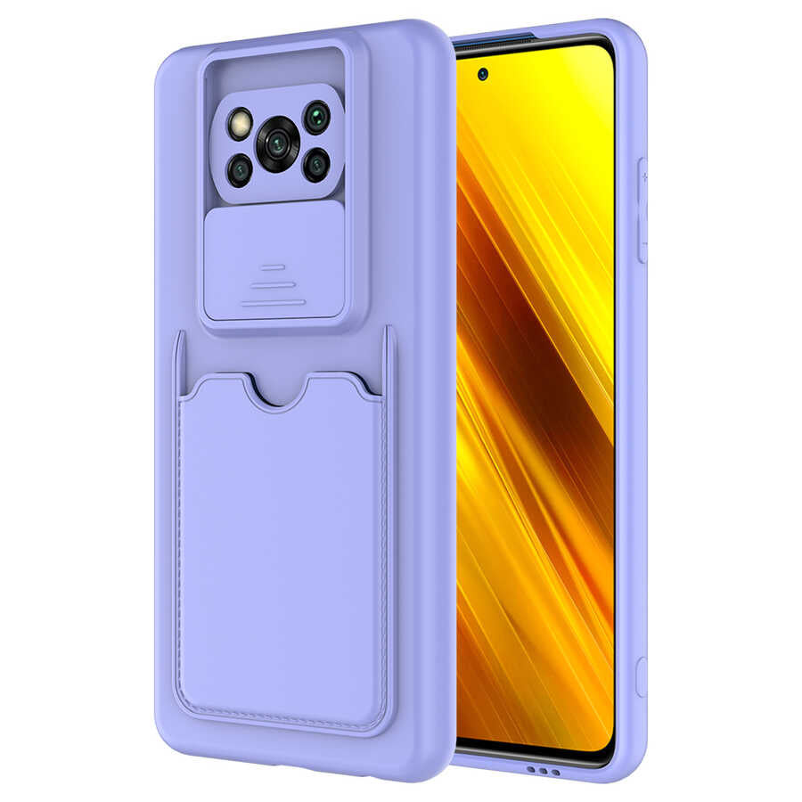 Xiaomi Poco X3 Uyumlu Kılıf Zore Kartix Kapak