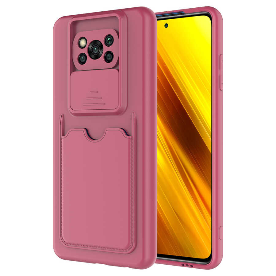 Xiaomi Poco X3 Uyumlu Kılıf Zore Kartix Kapak