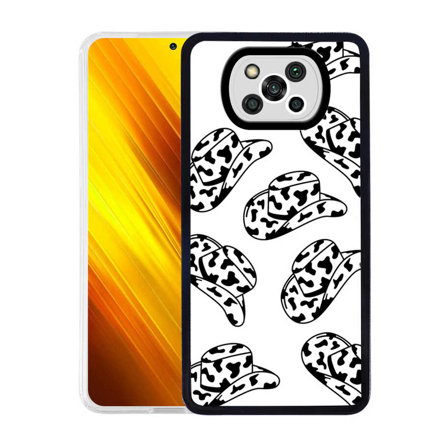 Xiaomi Poco X3 Uyumlu Kılıf Zore M-Fit Desenli Kapak