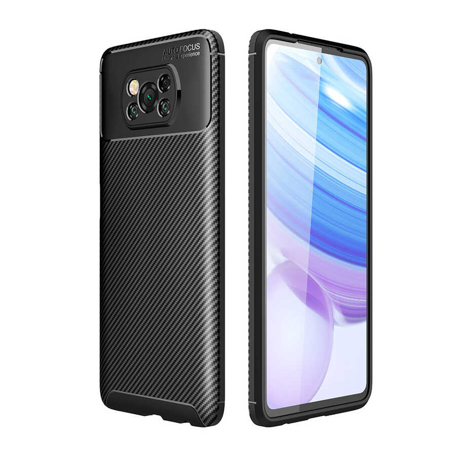Xiaomi Poco X3 Uyumlu Kılıf Zore Negro Silikon Kapak