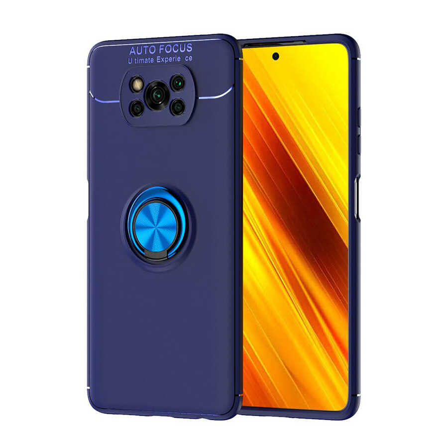 Xiaomi Poco X3 Uyumlu Kılıf Zore Ravel Silikon Kapak