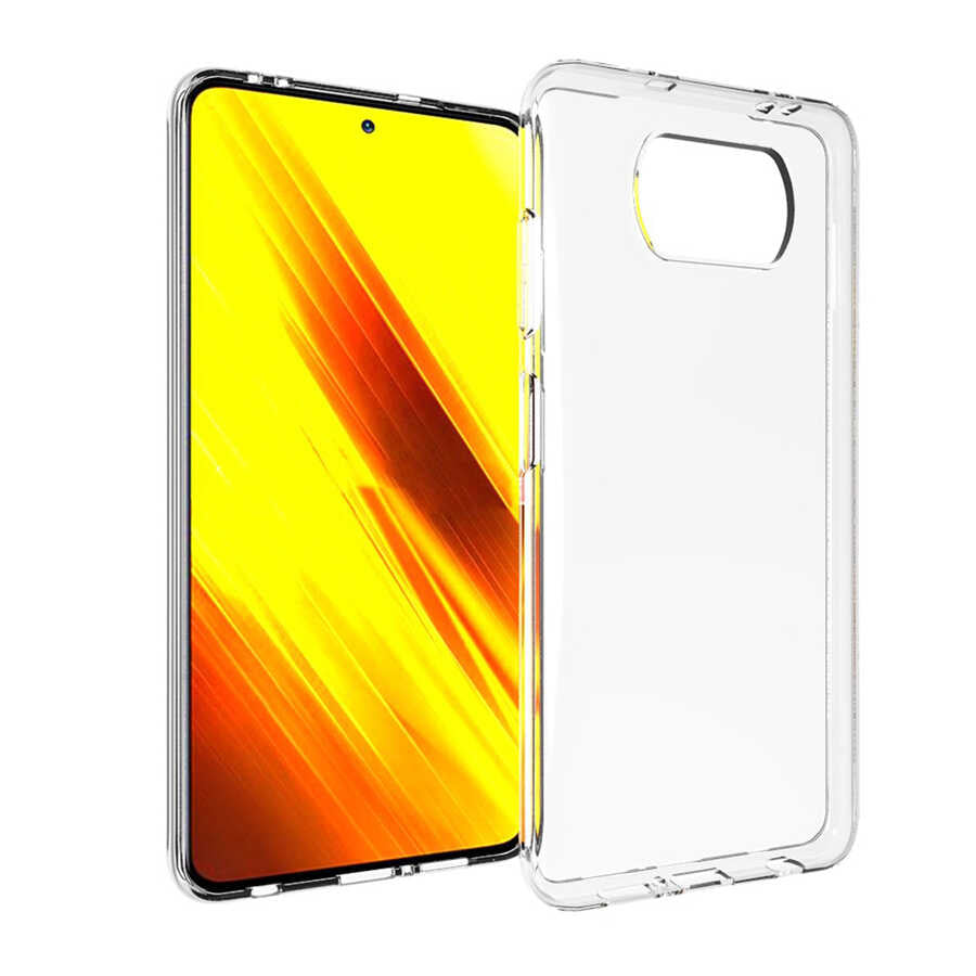 Xiaomi Poco X3 Uyumlu Kılıf Zore Süper Silikon Kapak