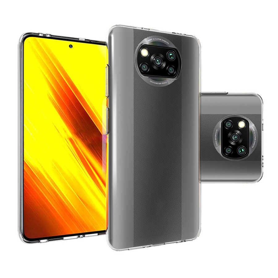 Xiaomi Poco X3 Uyumlu Kılıf Zore Süper Silikon Kapak