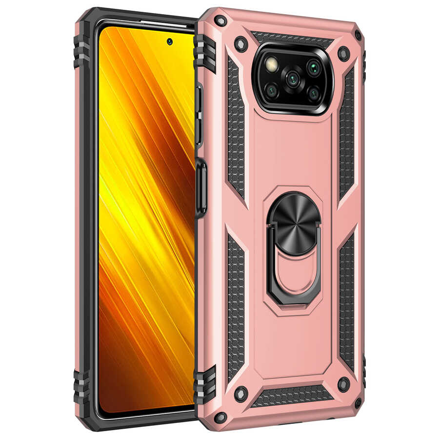 Xiaomi Poco X3 Uyumlu Kılıf Zore Vega Kapak