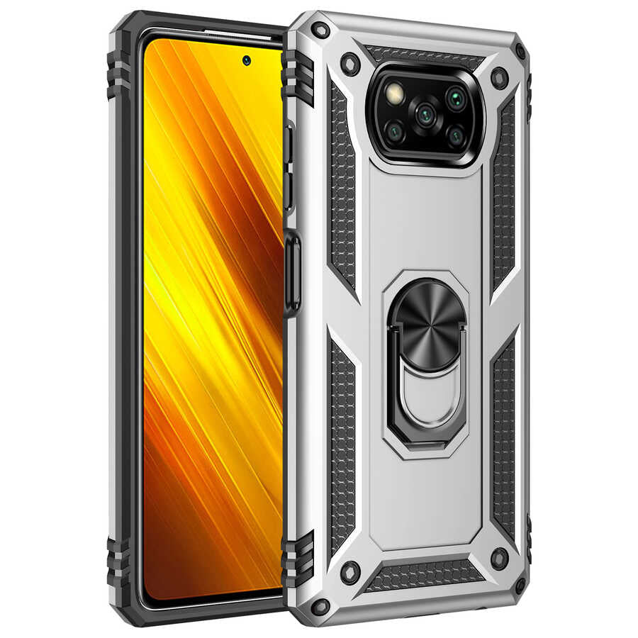 Xiaomi Poco X3 Uyumlu Kılıf Zore Vega Kapak