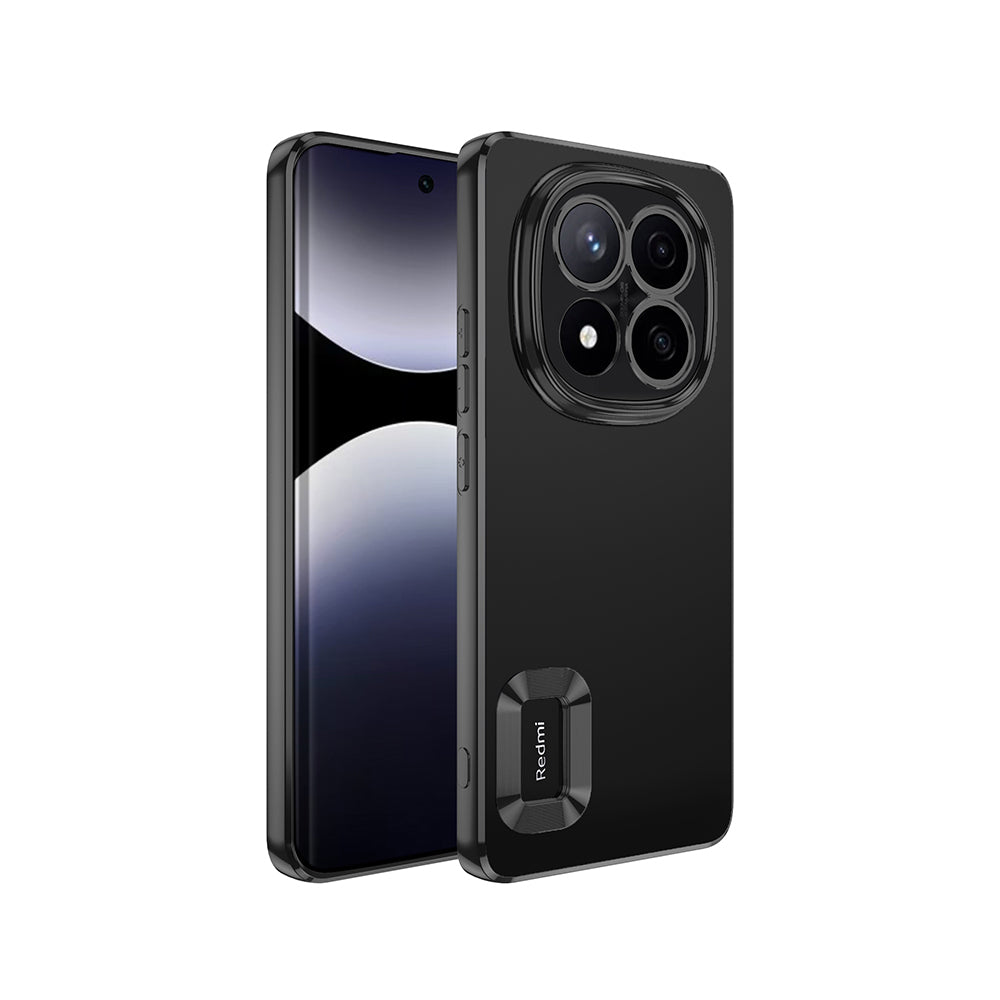 Xiaomi Poco X7 Uyumlu Kılıf Kamera Korumalı Logo Gösteren Zore Omega Kapak